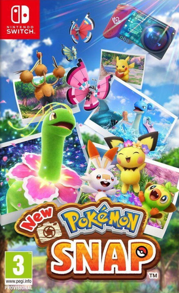 New Pokemon Snap, Nintendo Switch, Physical Edition, 045496427313