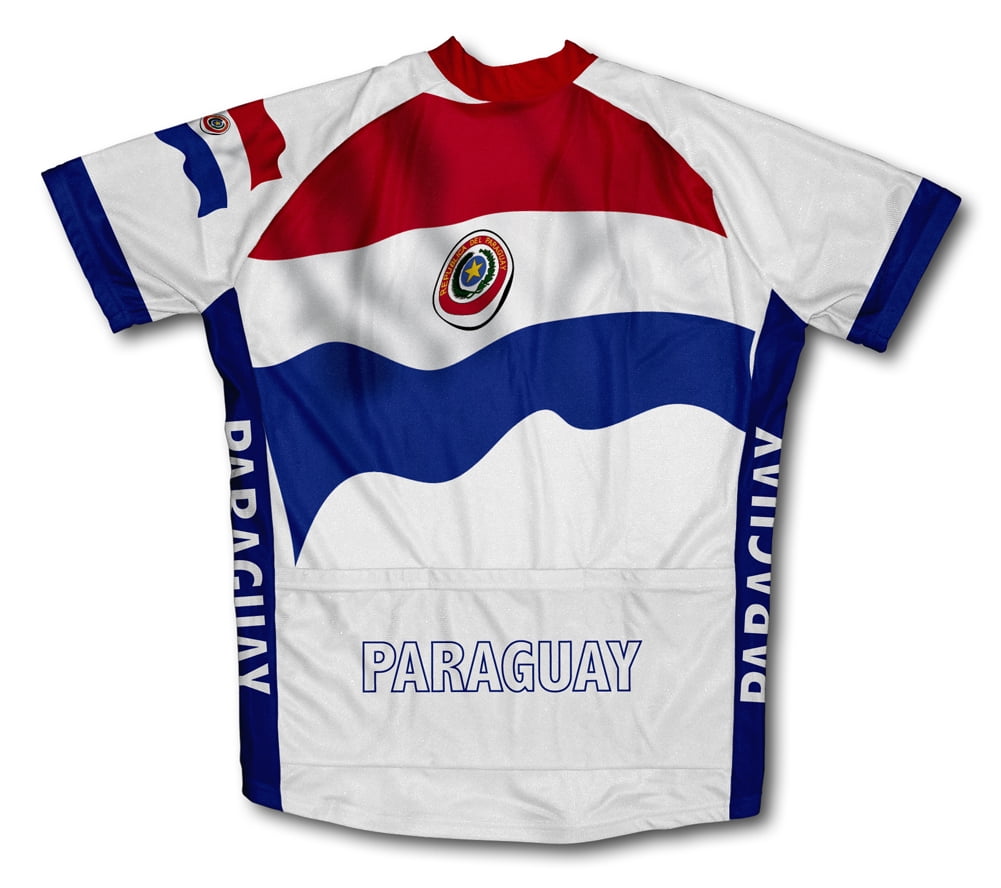 ScudoPro Paraguay Flag Technical T-Shirt for Men and Women