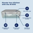 thumbnail image 2 of Hauslane IN-R110 30” Smart Range Hood In-Cabinet Design, HauSMART App, Voice Control 4-Speed, LED, Baffle Filters 120V Convertible, 2 of 13