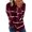 Wine Red, variant on Women's Fashion Tops Loose Tie-dye T-shirt Long Sleeve Printed Tunic Tops