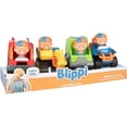 thumbnail image 1 of Blippi Toy Vehicles Playset de 4 Vehiculos Mini de 3 Pulgadas, 1 of 2