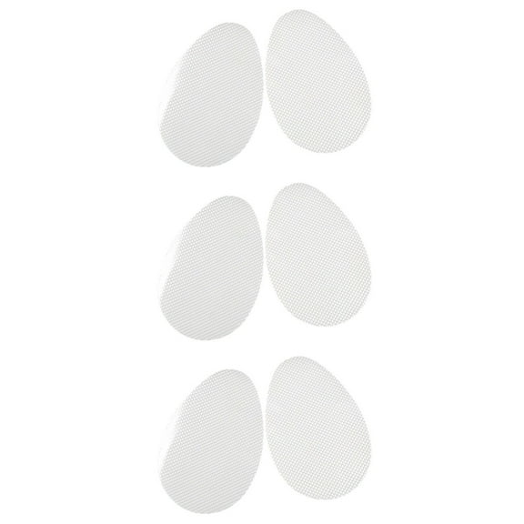3 Pairs Heels Shoe Sole Sticker High Protector Toe for Shoes Pads