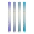 thumbnail image 1 of Unique Bargains Surligneur, Pointe Grand, Bleu Violet, Lot de 4, 1 of 6