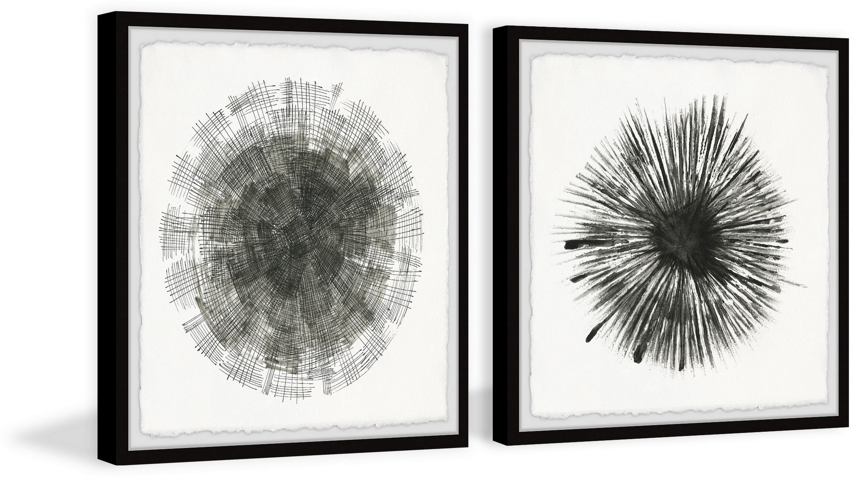 Marmont Hill Stitches & Fireworks Diptych