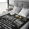 thumbnail image 6 of Gifts for Motorcycle Lovers, Birthday Gifts for Men/Women, Gifts for Husband/Wife Blanket 60"x50", Birthday Gifts for Him/Her, Anniversary Wedding Gift Ideas for Couples Sweet Ride Motorcycle, 6 of 6