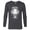 Charcoal Heather, variant on Marvel Ant-Man and the Wasp: Quantumania There is Only MODOK - Long Sleeve T-Shirt for Men - Customized-Navy