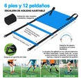 thumbnail image 5 of 21 Piezas De Accesorios De Entrenamiento De Fútbol Con Conos Malubero Azul, 5 of 5