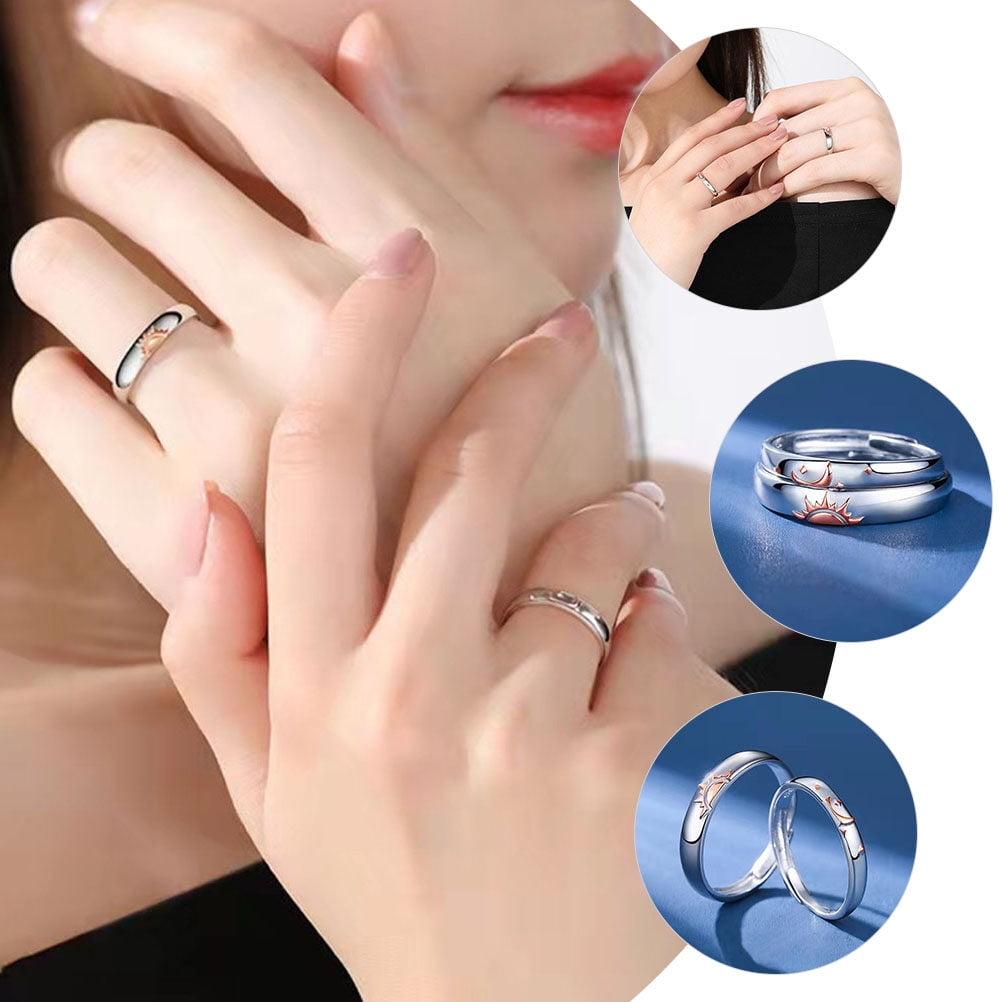 Buy 18K Diamond Gorgeous Couple Rings 148DG9490-148DG9510 Online from  Vaibhav Jewellers