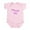 Petal Pink, variant on CafePress - Nonnie's Girl Infant Bodysuit - Baby Light Bodysuit, Size Newborn - 24 Months