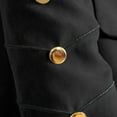thumbnail image 4 of Under $10 Mens Medieval Jacket Court Prince Jacket Vintage Gothic Jackets Stand Collar Coat Slim Fit Blazer Jackets, 4 of 4