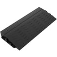 thumbnail image 2 of Threshold Ramp 0.8 Inch Rise Plastic Wheelchair Ramp Robot Vacuum Cleaner Curb Ramp For Doorway Indoor Outdoor Bathroom Entrance Black, 2 of 7
