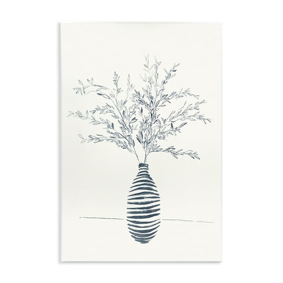 Stupell Industries Minimal Herb Vase Botanical & Floral Painting Unframed Art Print Wall Art, 10 x 15
