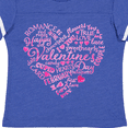 thumbnail image 4 of Inktastic Valentine words in pink Boys or Girls Toddler T-Shirt, 4 of 5