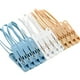 thumbnail image 2 of Paquete de 12 pinzas de plástico para la ropa, pinzas para colgar la ropa a prueba de viento, pinzas antideslizantes para la ropa, pinzas para secar la ropa con resorte de acero resistente Xemadio 2035372, 2 of 9