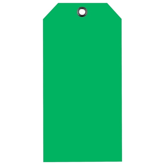 CodYinFI Green Plastic - 4.75" x 2.375" - 100 Pack - Waterproof and Tear-Resistant