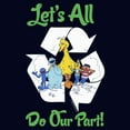 thumbnail image 2 of Women's Sesame Street Let’s All Do Our Part  Graphic T-Shirt, 2 of 4