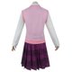 thumbnail image 2 of Danganronpa V3 Kaede Akamatsu-disfraces de Cosplay para mujer, vestidos de Anime, camisa, chaleco, falda, calcetines, uniforme escolar JK, 2 of 3