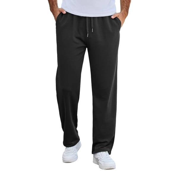 COOFANDY Men's Jogger Sweatpants Cotton Yoga Pants Casual Trousers Lounge Pants