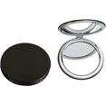 thumbnail image 1 of Zcooooool Round Folding Makeup Mirror 8 CM - Professional Double-Sided With One Side Enlarged - PU Surface Pocket Compact for Handbag, 1 of 8