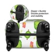 thumbnail image 4 of Balery Kawaii Avocado Luggage Cover Protector, Scratch And Dirt Resistant, Fits 18-32 Inch Luggage -, 4 of 9