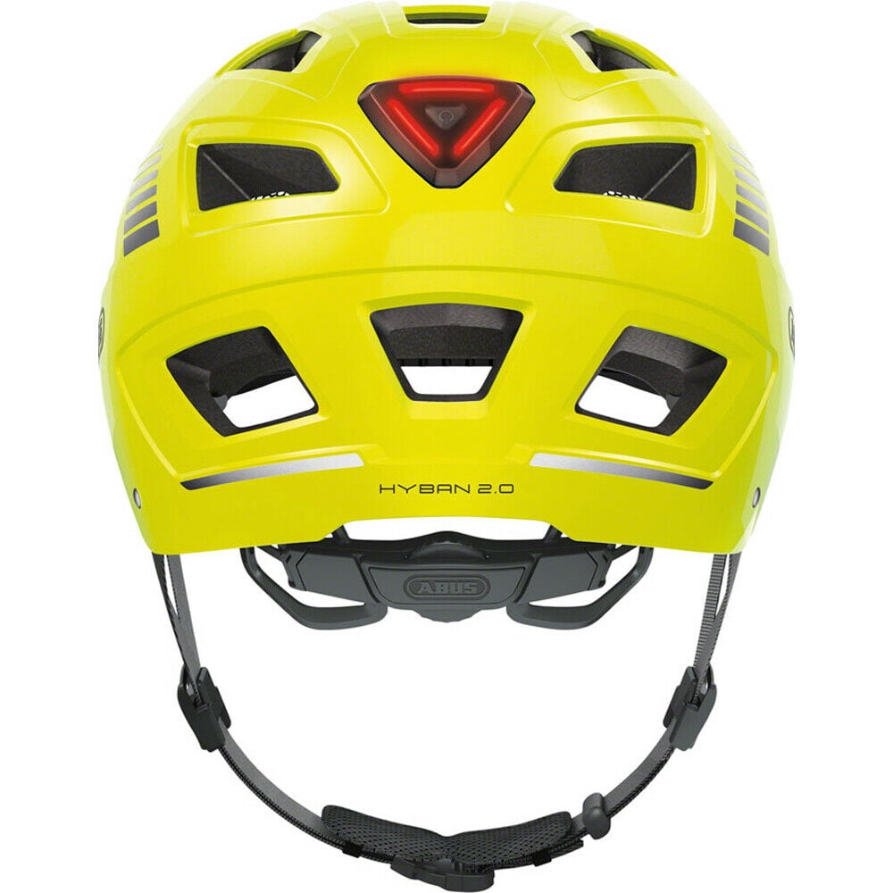Abus Hyban 2.0 Helmet - Signal Yellow, Large