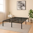 thumbnail image 1 of Base Cama Matrimonial Box Plegable Metal Acero Soporta 250kg Houzer, 1 of 8