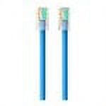 UPC: 0722868669853 | Belkin 14ft CAT6 Ethernet Patch Cable RJ45 M/M Blue – patch cable – 14 ft – blue