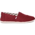 thumbnail image 2 of Toms Alpargata Women's Heritage Canvas Slip On Trainers In Cherry Size 6.5, 2 of 6