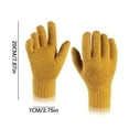 thumbnail image 3 of Luxalzxs Wool Knitted Touchscreen Gloves for Men and Women, Winter Warm Gloves for Cold Weather, 3 of 4