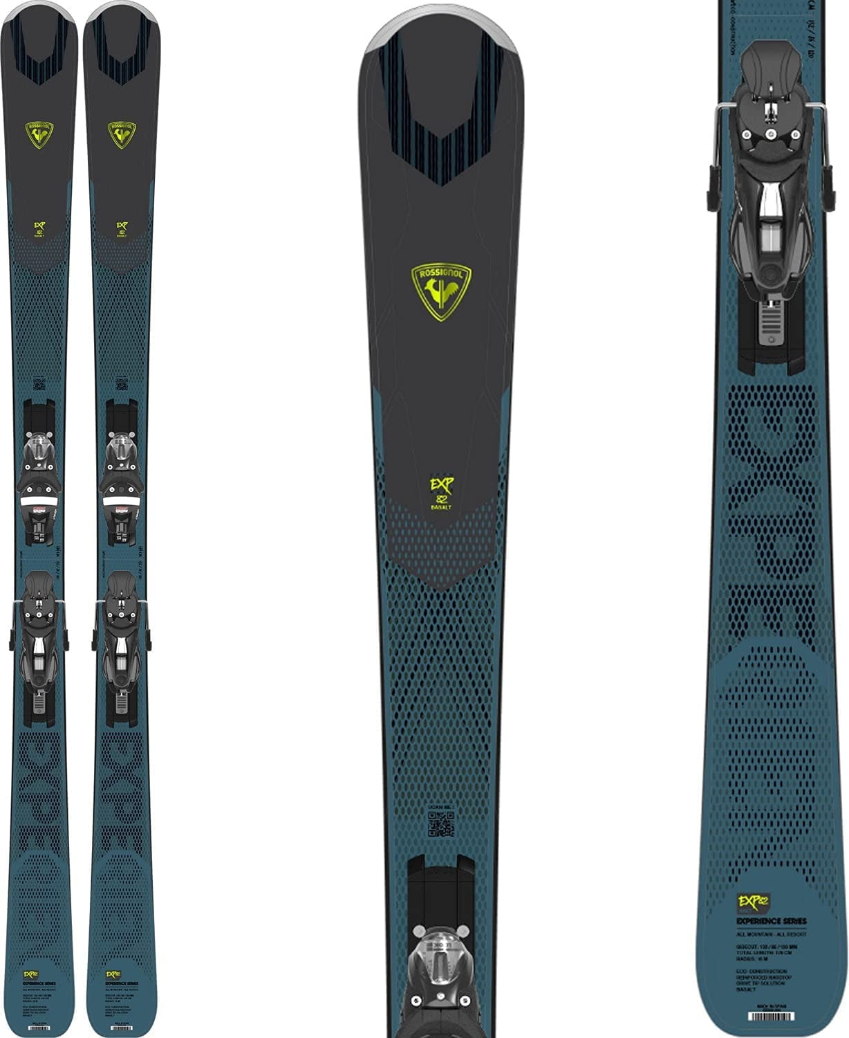Pack Ski Homme Rossignol Experience 82 Basalt + NX 12 Konnect