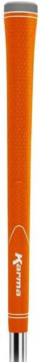 Karma Neion II Orange 13 Piece Golf Grip Bundle  for Men, Standard Size