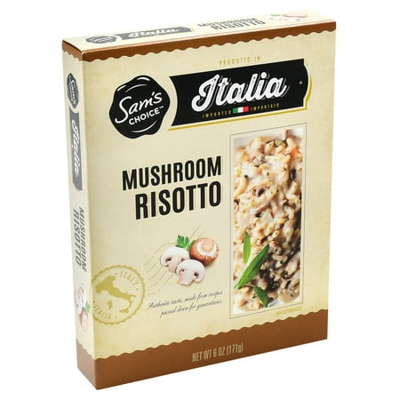 (8 Pack) Sam's Choice Italia Mushroom Risotto Meal Kit, (Best Rice For Risotto)