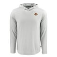 thumbnail image 2 of Men's Cutter & Buck Gray Iowa State Cyclones Coastline Epic Comfort Eco Recycled Long Sleeve Hoodie T-Shirt, 2 of 3