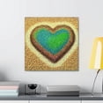 thumbnail image 4 of Heart in the Sand - Canvas, 4 of 10