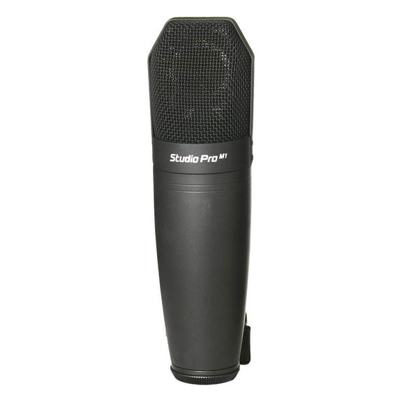 Peavey 488030 Studio Pro M1 Lightweight Condenser Low Noise Microphone, Black