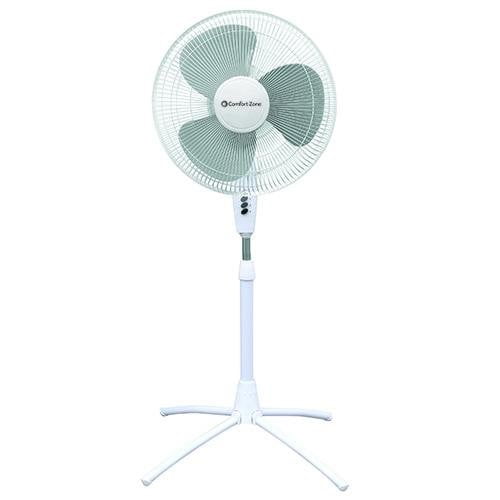 comfort zone czst161bte pedestal fan