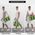 thumbnail image 7 of Honeii St Patrick's Day6 Print Hand Travel Bag,Travel Duffle Bag, Waterproof Weekender Bag,Carry On Tote Bags,Weekender Tote Bag,for Weekend and Business Travel, 7 of 7