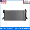 thumbnail image 1 of 1second Radiator Compatible with Ford Escort 1998-2001 98 99 00 01 L4 2.0L Part 1830, 1 of 1