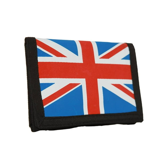 Union Jack British Wallet w/ Chain