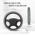 thumbnail image 5 of Fotbe Fruit Ice Cream Steering Wheel Cover Universal 15 in Car Accessories for Men Women,Steering Wheel Protector Comfortable Protective Case for SUV Sedan Decor, 5 of 8