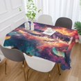thumbnail image 5 of BZSMCE Square Tablecloth Astronaut Pattern Pattern Tableclothes, 5 of 9