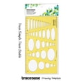 thumbnail image 2 of Traceease Geometric Drafting Ellipse Template Drawing Stencil, Designing Template Measuring Ruler, 2 of 6