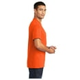 thumbnail image 3 of Port & Company Men's Core Blend Classic Pocket T-Shirt Orange Small, 3 of 3