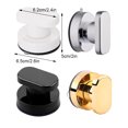 thumbnail image 3 of Destyer 2pack/lot Durable ABS Suction Glass Door Handle Long-lasting And Reliable Gold 1Set, 3 of 6
