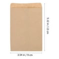 thumbnail image 2 of Miangastore 100 Pcs Enveloppes Kraft pour Graines Sacs de Rangement pour Emballage de Maïs Blé Riz, 2 of 9