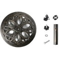thumbnail image 5 of Gardenised QI003817 17.75 x 13.25 in. Decorative Cast Iron Patio Umbrella Base, Brown - Round, 5 of 15
