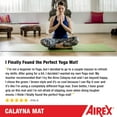thumbnail image 5 of Airex Exercise Calyana Mat Fitness for Yoga, Physical Therapy, Balance & Stability  - Available in Multiple Colors & Sizes - Calyana, Charcoal, 5 of 6