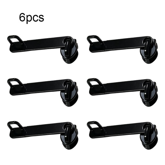 6pcs elegant zipper pull accessories suitable for luggage clothing. 6-piece zipper pull repair set