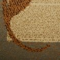 thumbnail image 6 of Home Dynamix Royalty Clover Contemporary Geometric Border Indoor Area Rug, Brown/Blue, 43"x62", 6 of 6