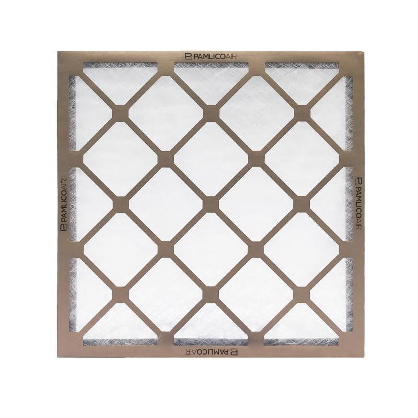 Pamlico Air 18x20x1 in. Fiberglass 4 MERV Air Filter - Pack of 12 - White